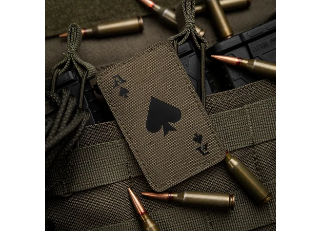 Нашивка M-Tac Ace of Spades Laser Cut Ranger Green/Black Фото 2